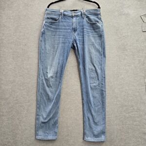 Paige Men Jeans 33 Light Blue Denim Federal Straight 29" Inseam READ